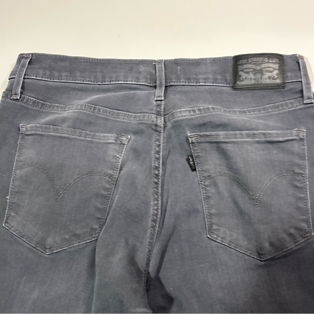 Levi’s 311 Shaping Skinny Jeans Women’s Juniors 29 Black Wash Logo - Picture 14 of 16